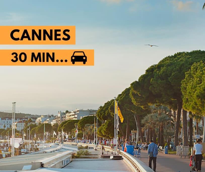 Lumineux, Tout Confort, Wifi & Terrace & Parking Saint-Laurent-du-Var Exterior foto
